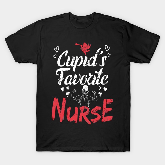 Cupid's favorite nurse T-Shirt by captainmood